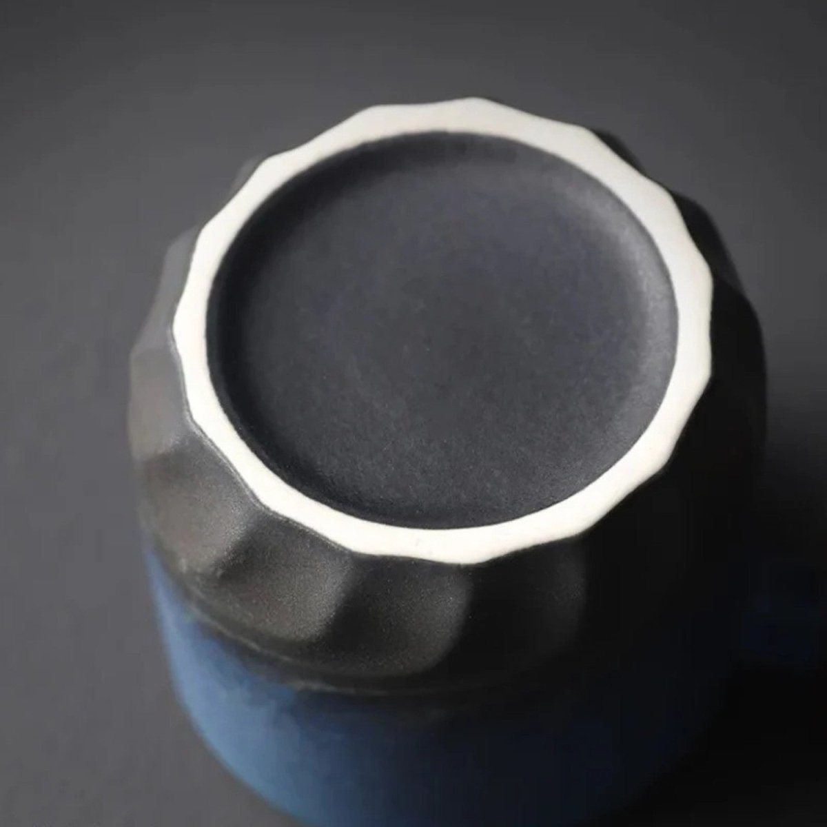 Handcrafted Ceramic Mug with Wooden Grip