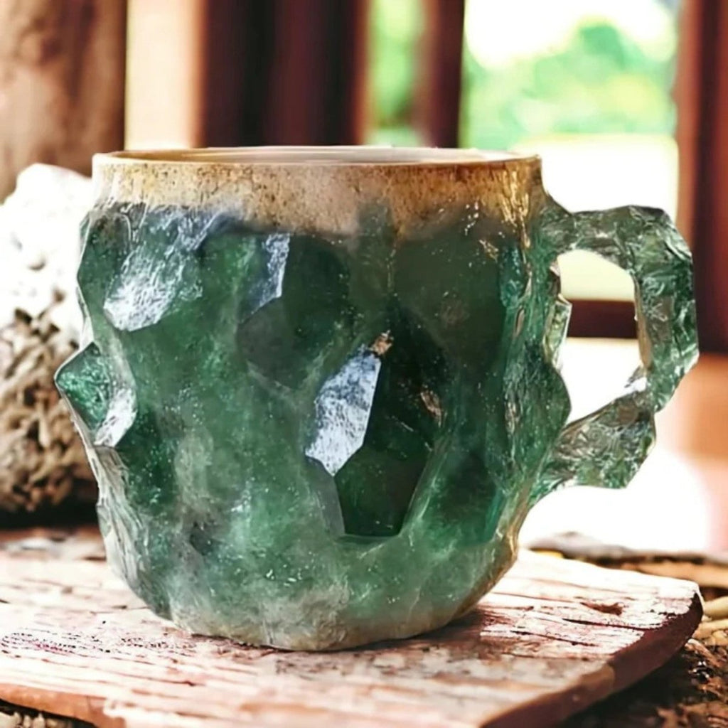 Handcrafted Crystal Coffee Mug