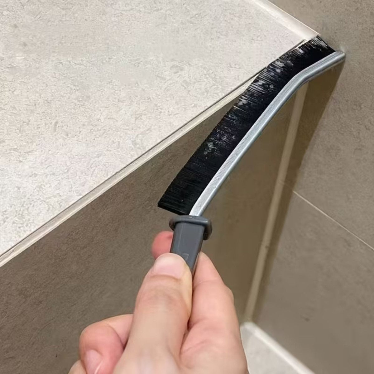 Hard-Bristled Grout Cleaning Brush