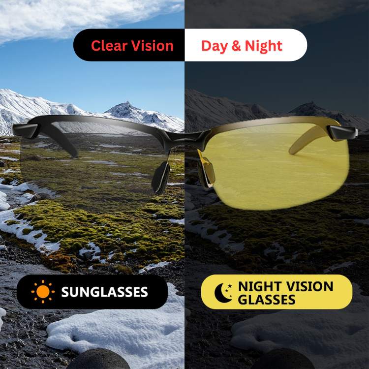 Night Driving Glasses – Reduce Glare & Eye Strain for Safer Night Rides