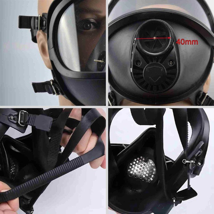 Multi-Filter NRBC Gas Mask – With Built-In Hydration