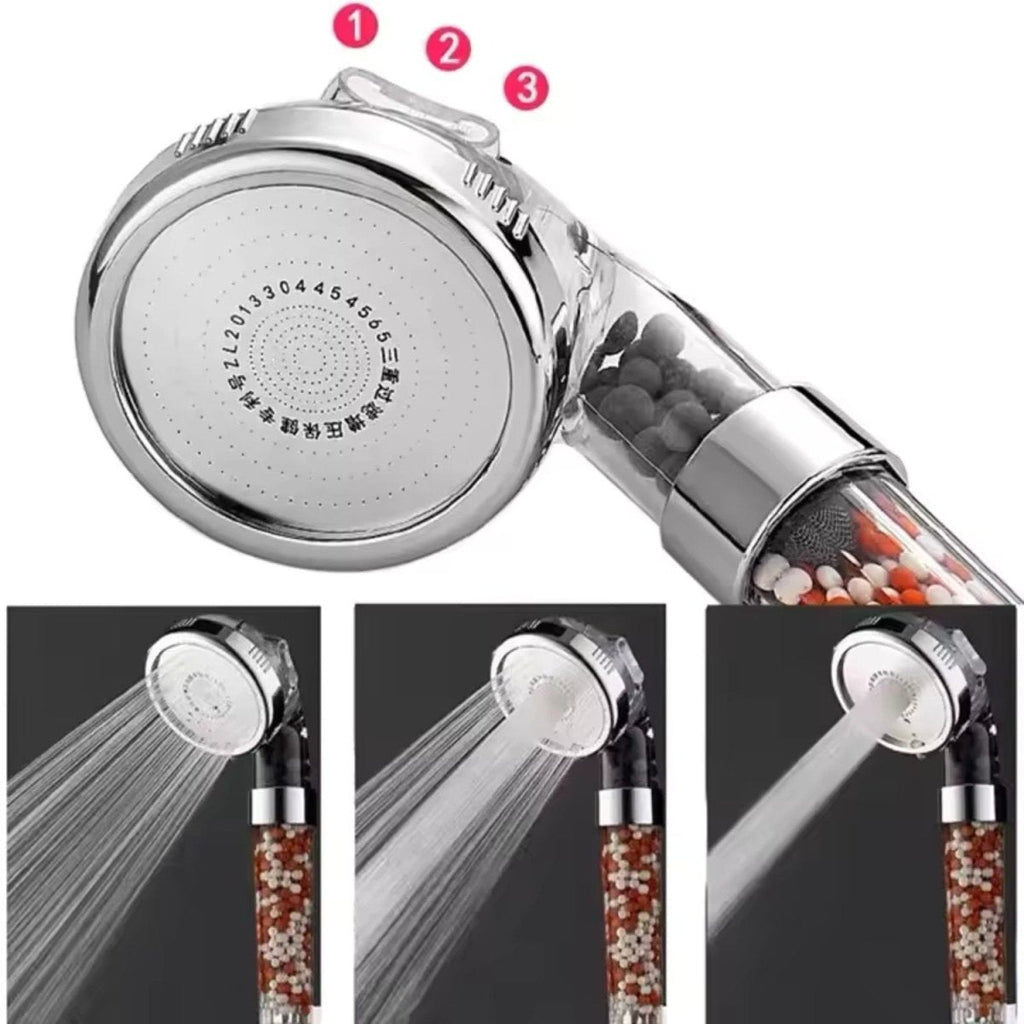 High-Pressure Shower Head with Filter