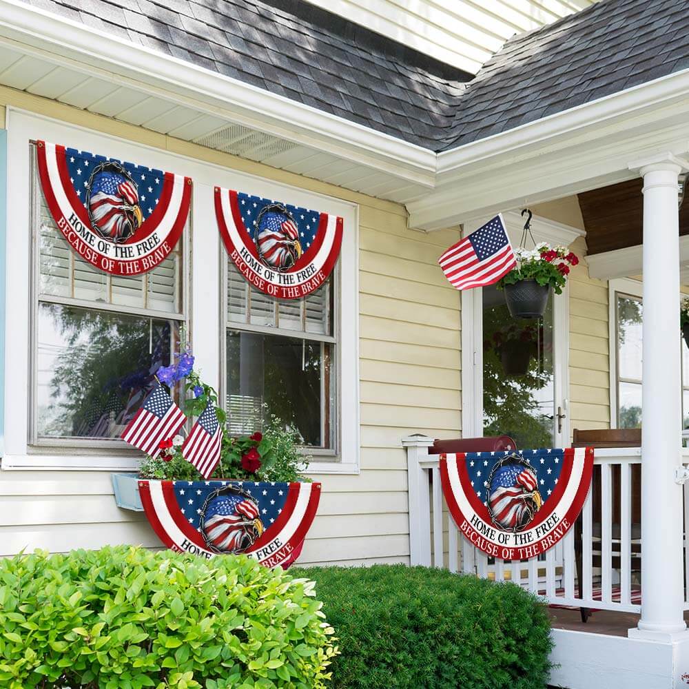 American Flag | Home Of The Free Because Of The Brave Patriotic Flag