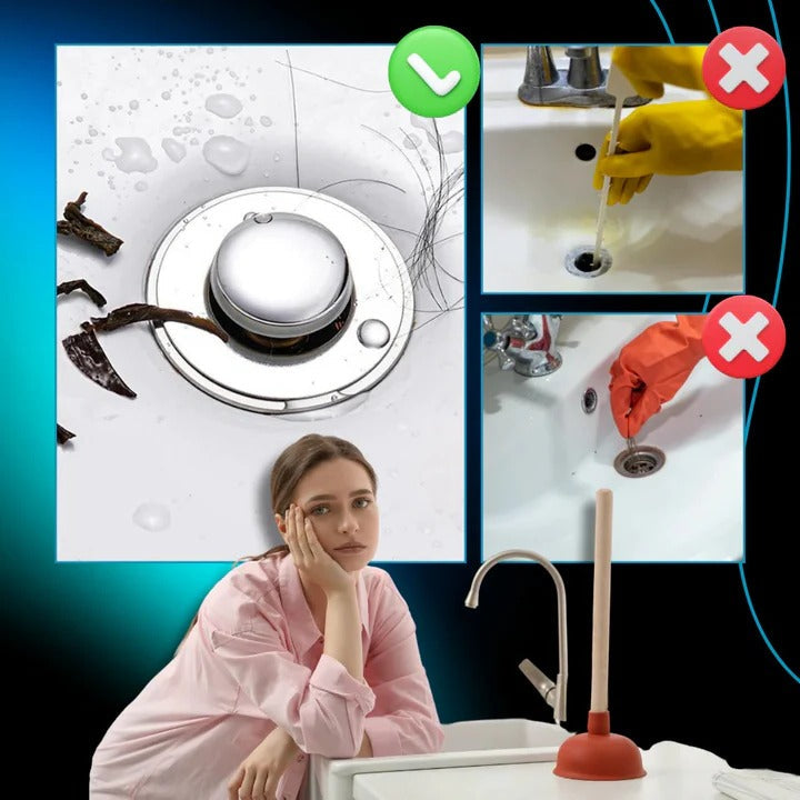 Odor Isolation Pop Up Sink Stopper