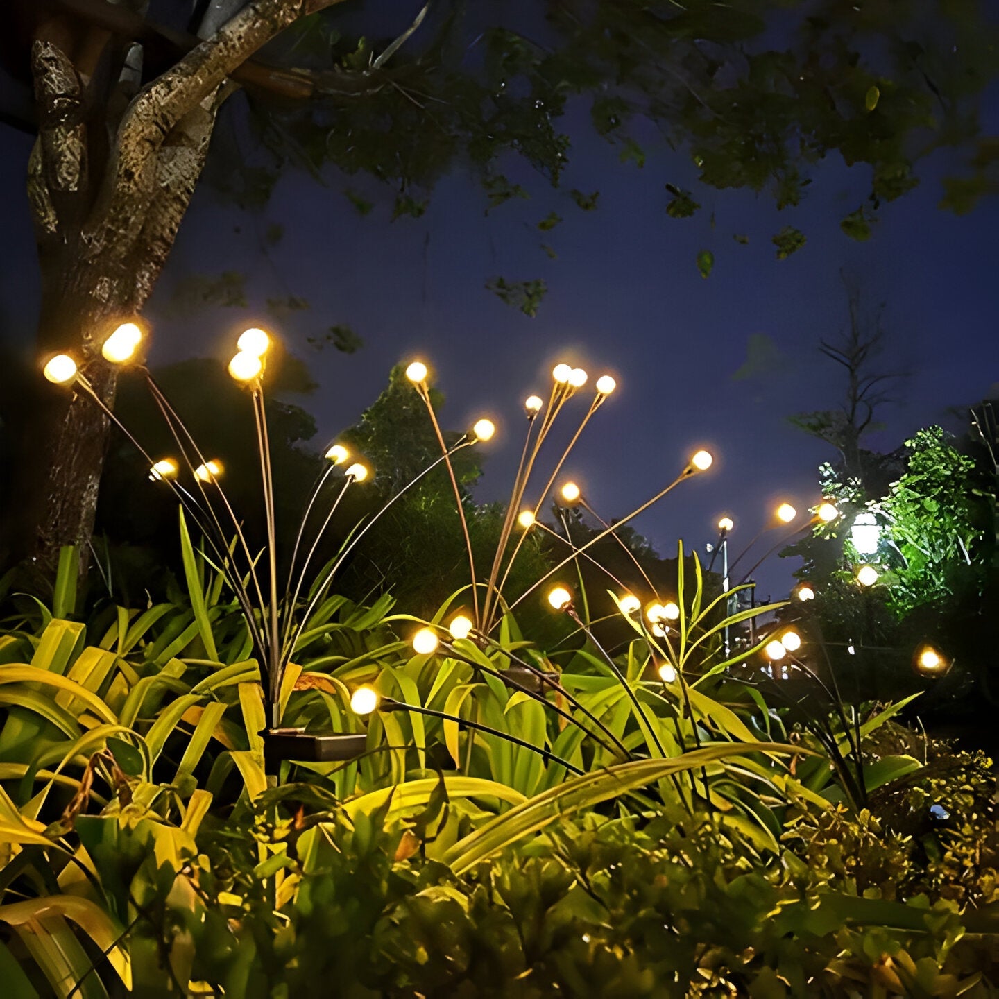 Solar Firefly Garden Lights