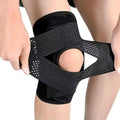 Professional Knee Brace with Side Stabilizers for Meniscus Tear & Acl Pain, Breathable Adjustable Knee Support for Injury Recovery