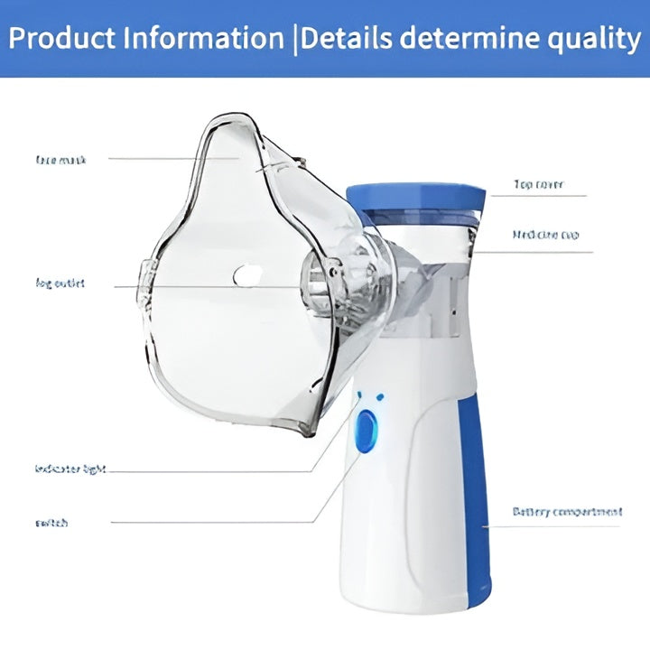 Portable Mini Mesh Nebulizer Adult & Kids
