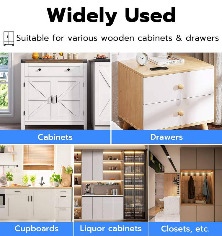 Magnetic Cabinet Lock No Drill Adhesive, App Controlled Keyless Baby Safety Lock with 5 Unlock Methods