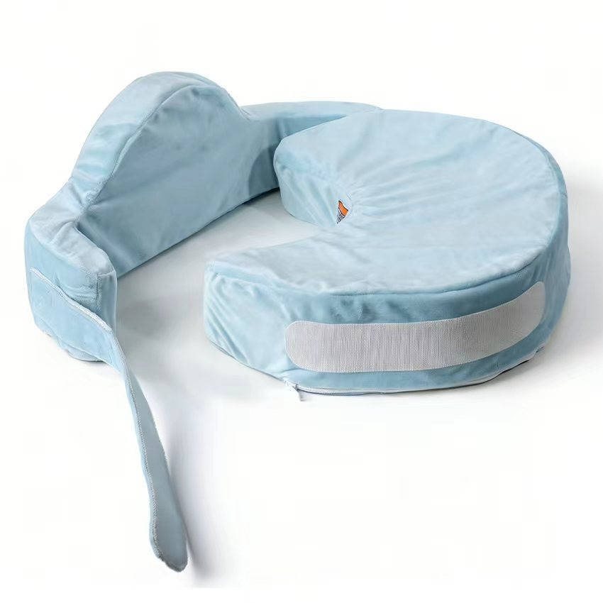Multifunctional Nursing Pillow Breastfeeding Cushion, Newborn Feeding Waist Support Postpartum Baby Holding Pillow