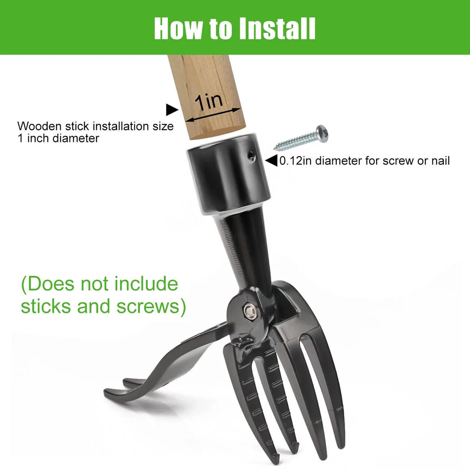Stand Up Weed Puller Tool Claw, Garden Root Remover Easy Outdoor Weeding Tool