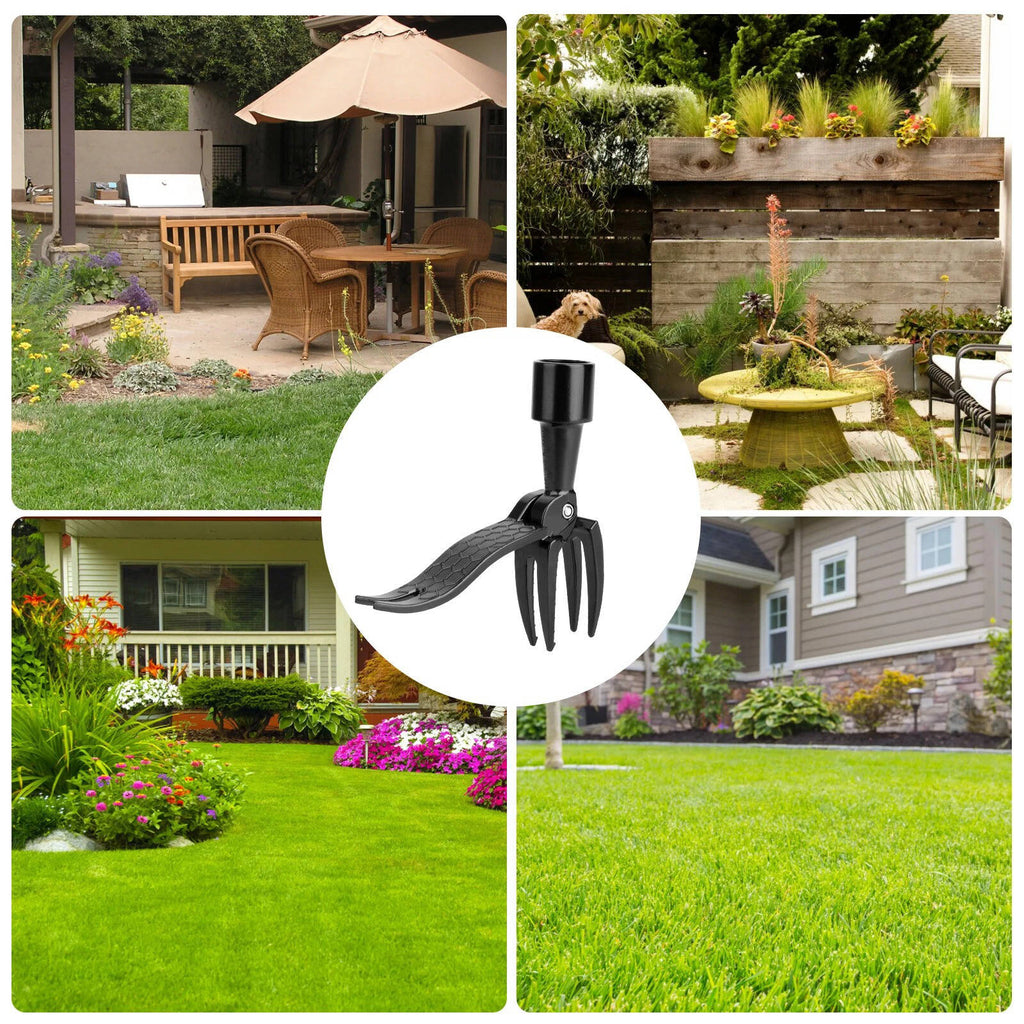 Stand Up Weed Puller Tool Claw, Garden Root Remover Easy Outdoor Weeding Tool