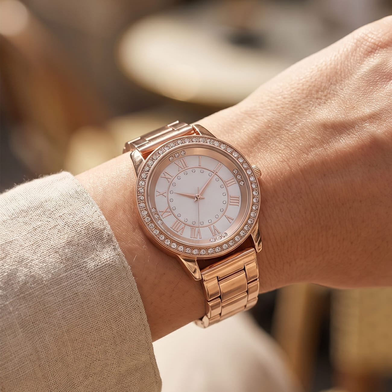 Radiant Ladies’ Watch with Diamonds – Isolde