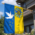 Peace For Ukraine Flag