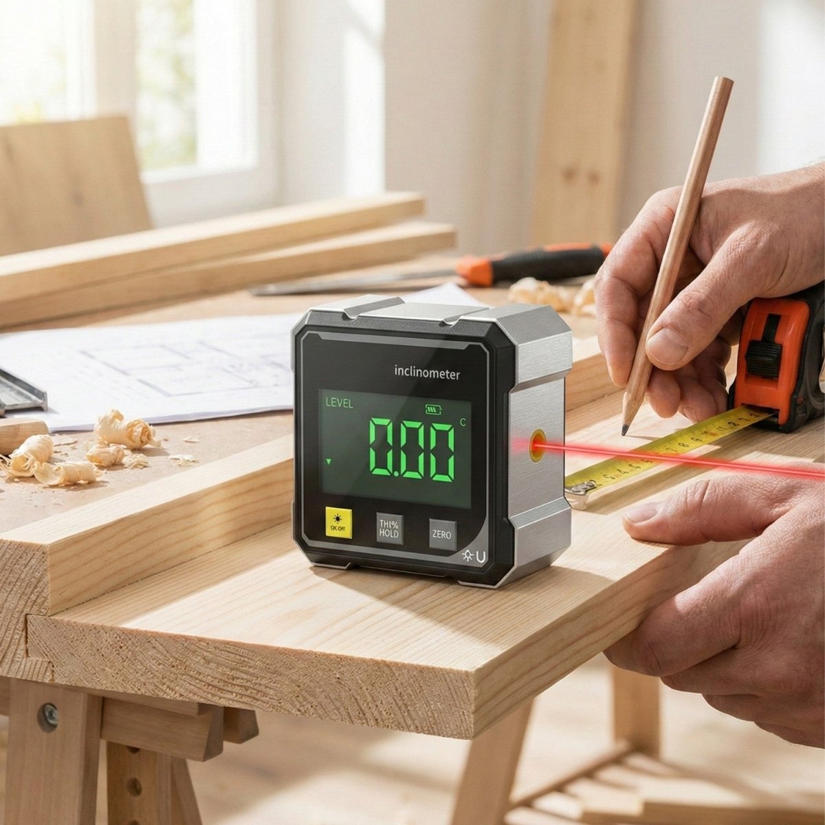 Laser Digital Inclinometer