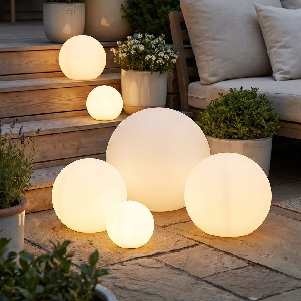 Spherical Garden Lighting - GlowSphere