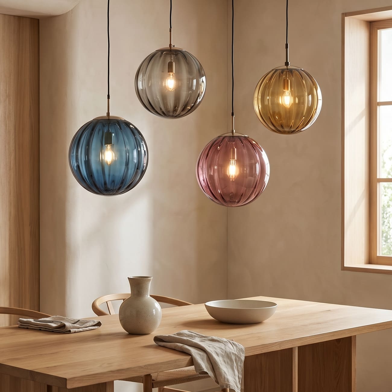Contemporary LED Pendant Light - LumiWave