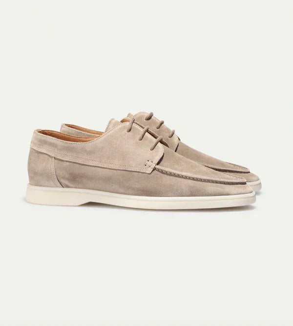 Luxury Leather Lace-up Loafers for Men - Diederik