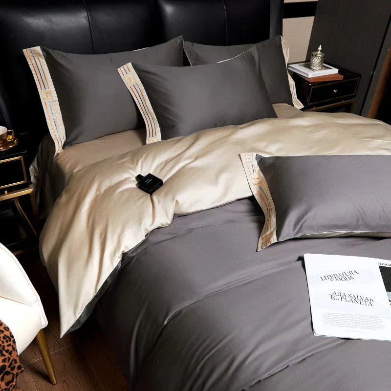 Luxury Satin Bedding Set 4-Piece - OpulenceSleep
