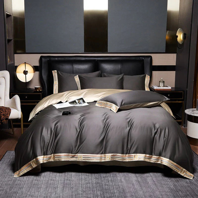 Luxury Satin Bedding Set 4-Piece - OpulenceSleep