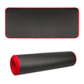Exercise Mat 0.3 Inches Thick with Textured Non-Slip Surface and Joint Cushioning 72 x 24 Inches
