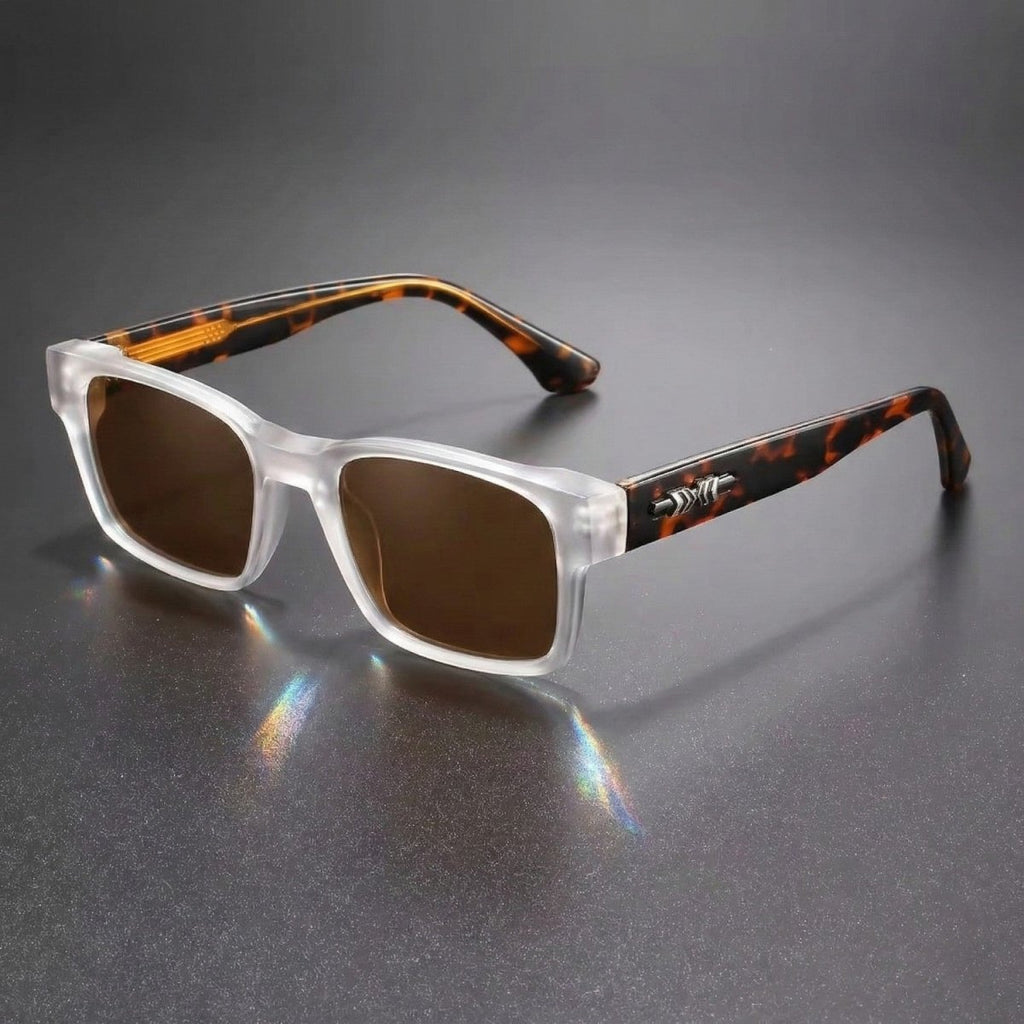 Men’s Retro Square Sunglasses