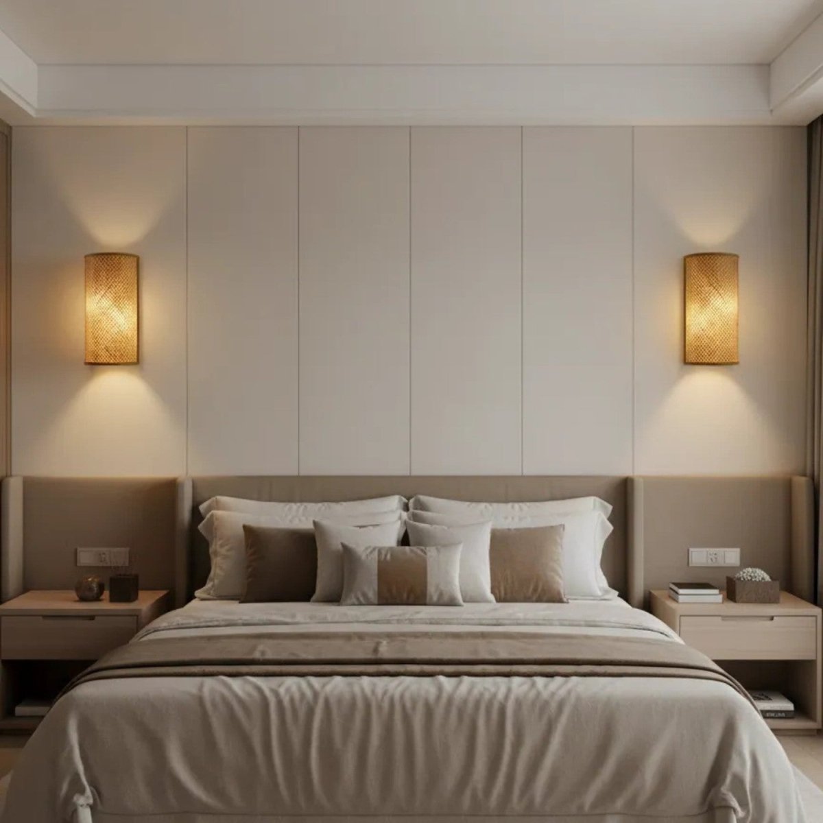 Minimalist Bamboo Wall Lamp