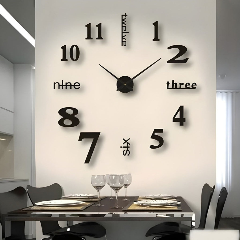 Modern Large Decorative Wall Clock