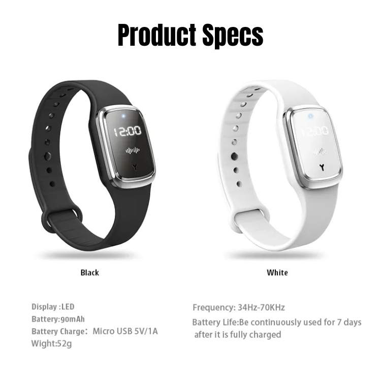 Mosquito Guard Ultrasonic Repellent Bracelet