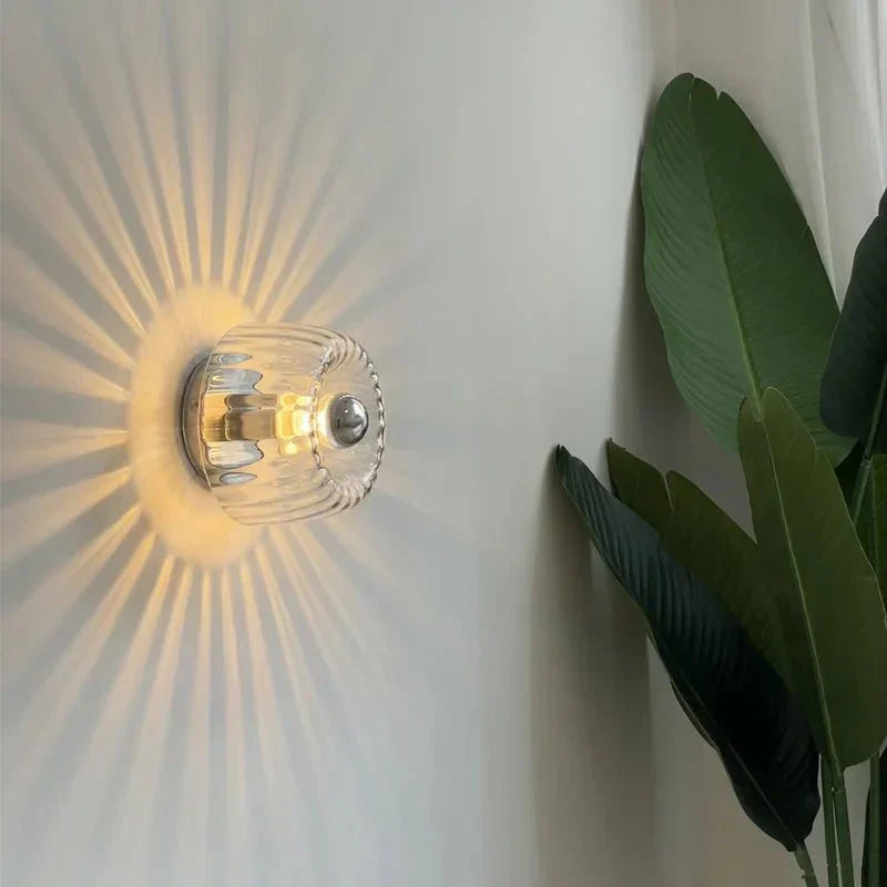 Nordic Glow Wall Lamp – Scandinavian Bauhaus Style