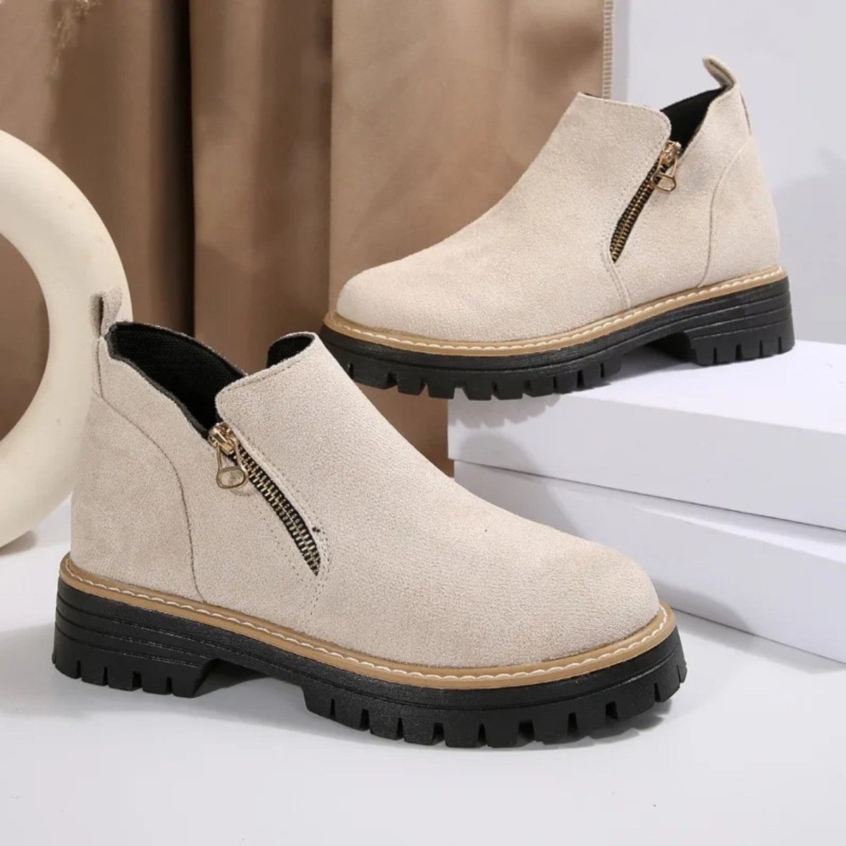 Orthopedic Ankle Boots for Comfort