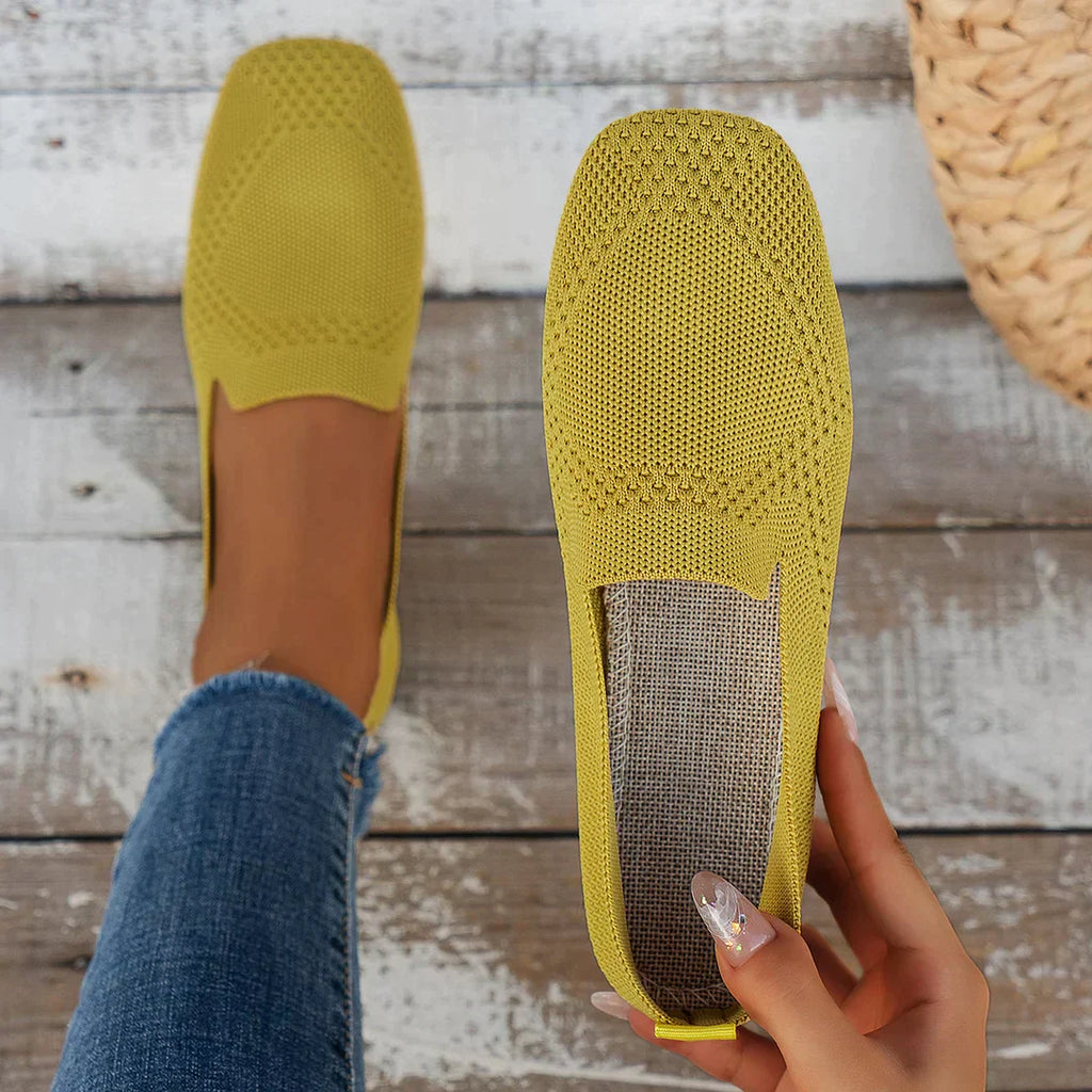 Orthopedic Anti-Slip Flat Shoes - Isabella
