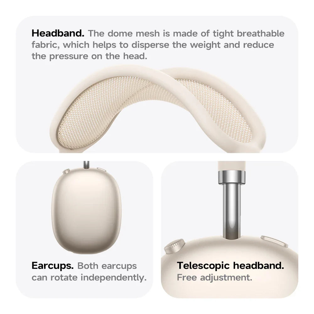 Wireless Noise-Cancelling Headphones – SonicWa