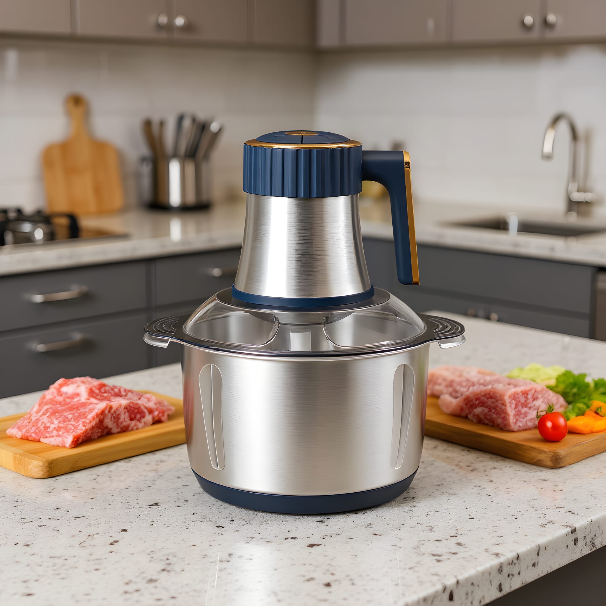 PowerGrind 500W Electric Meat Grinder