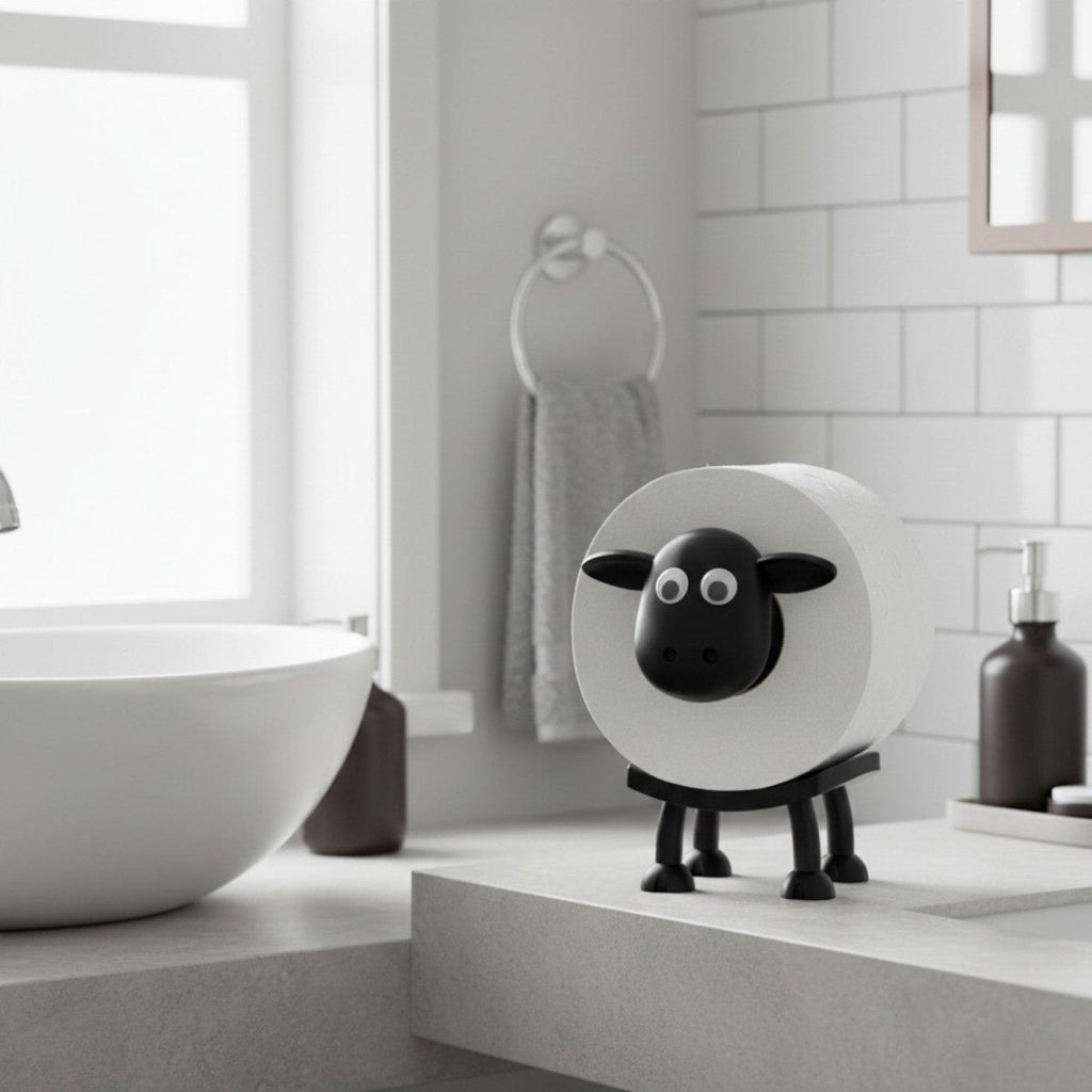 Playful Sheep Toilet Paper Holder
