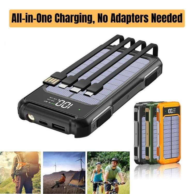 PowerFlex Solar Charger 200000mAh