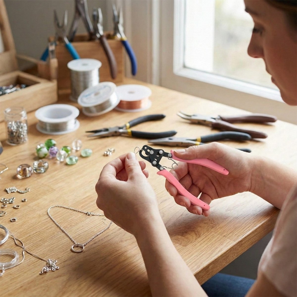 Precision Jewelry Looping Pliers