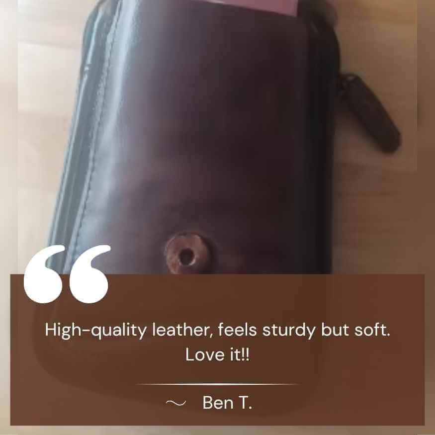 Premium Leather Belt Bag for Men