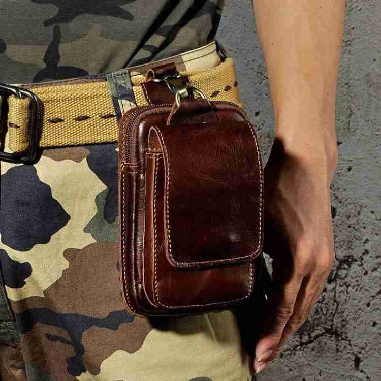 Premium Leather Belt Bag for Men