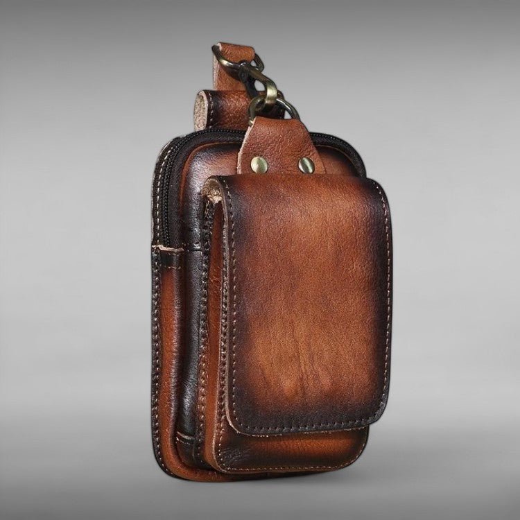 Premium Leather Belt Bag for Men