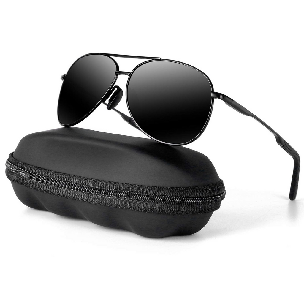 Premium Polarised Aviator Sunglasses - Joey