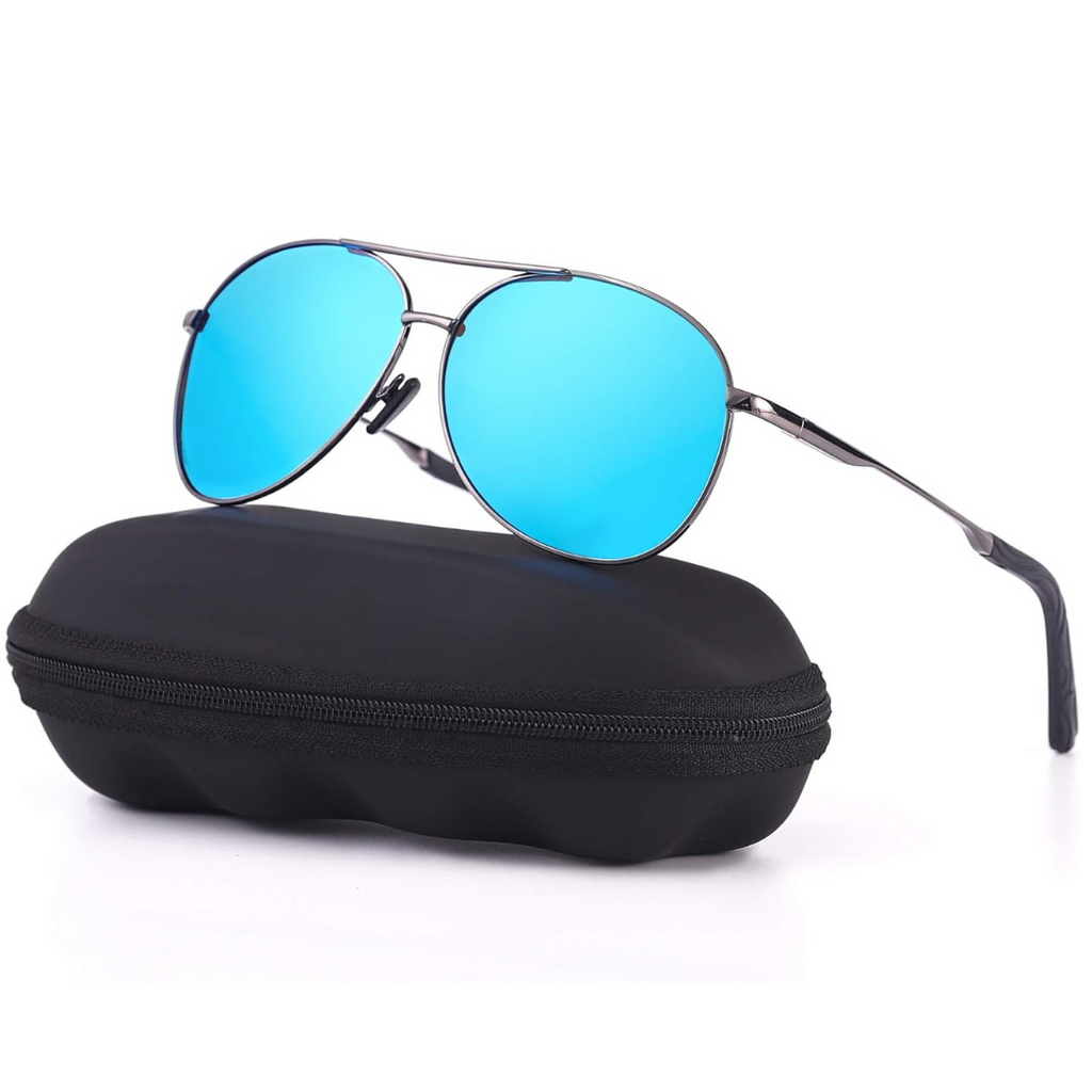 Premium Polarised Aviator Sunglasses - Joey
