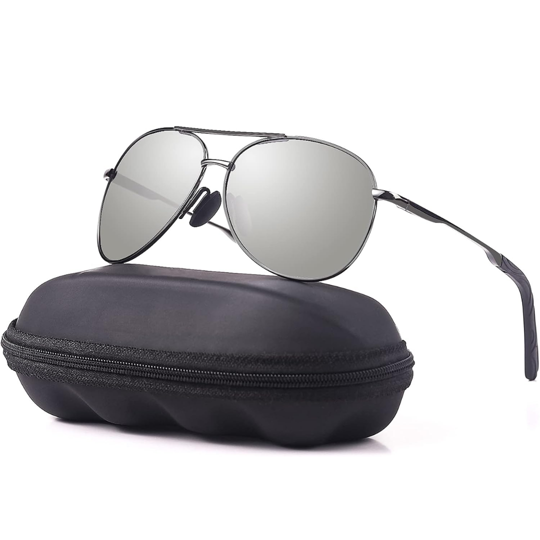 Premium Polarised Aviator Sunglasses - Joey