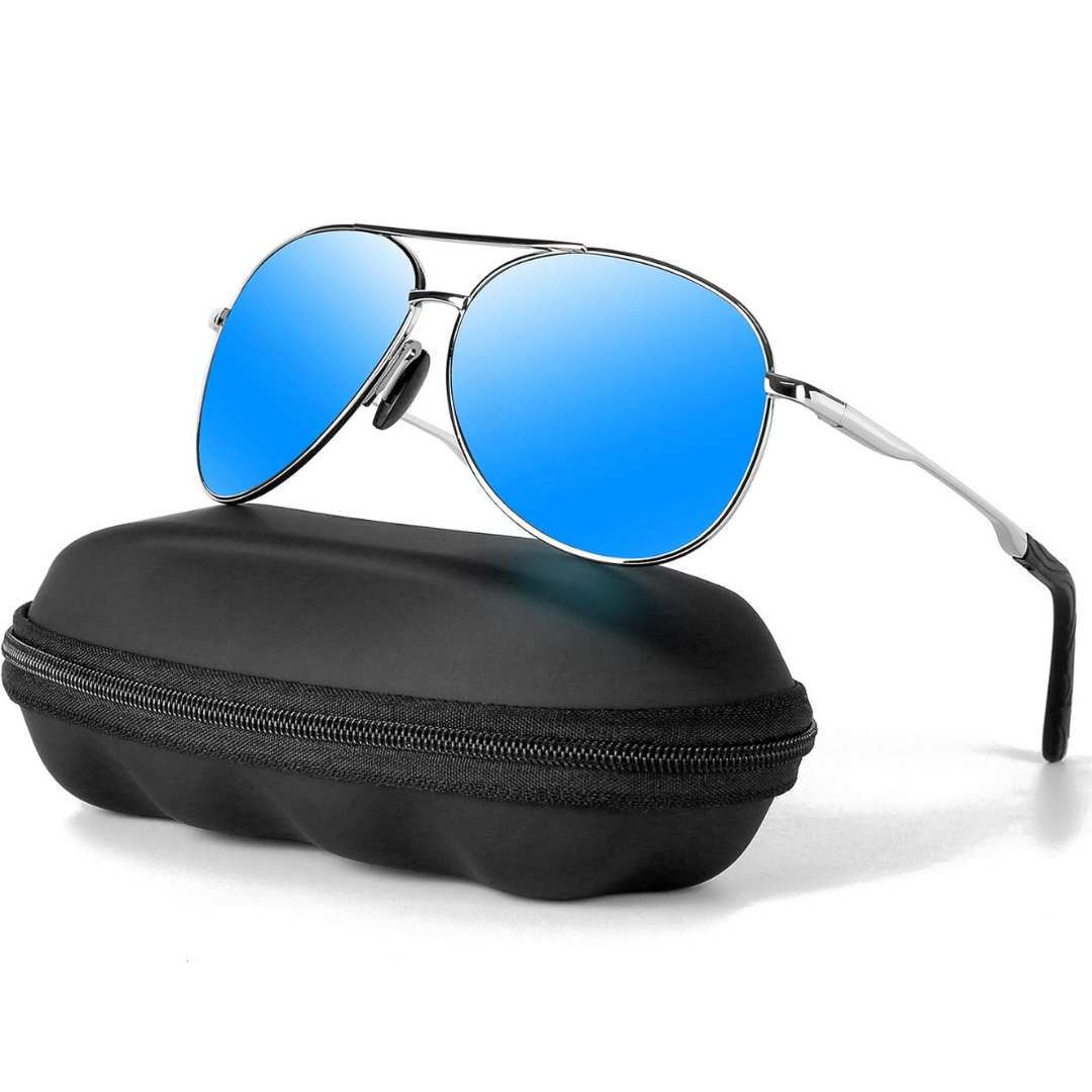 Premium Polarised Aviator Sunglasses - Joey
