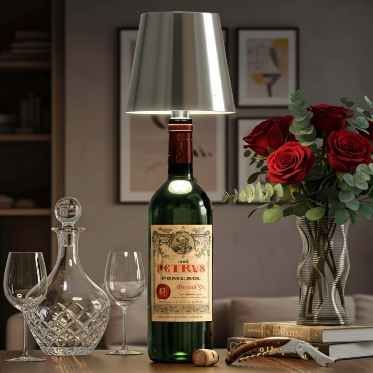 Rechargeable Wireless Bottle Lamp