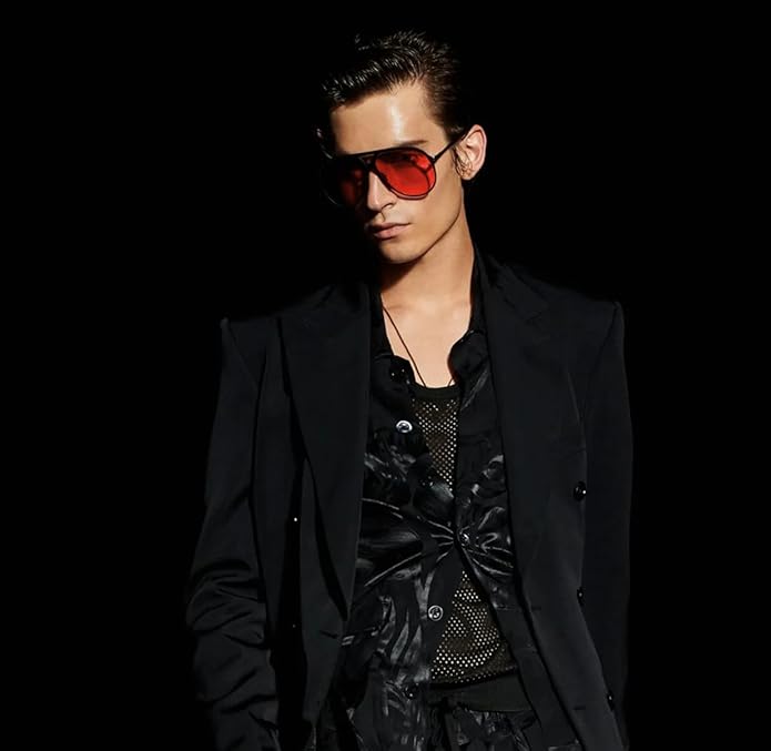 Retro Oversized Aviator Sunglasses - Amara