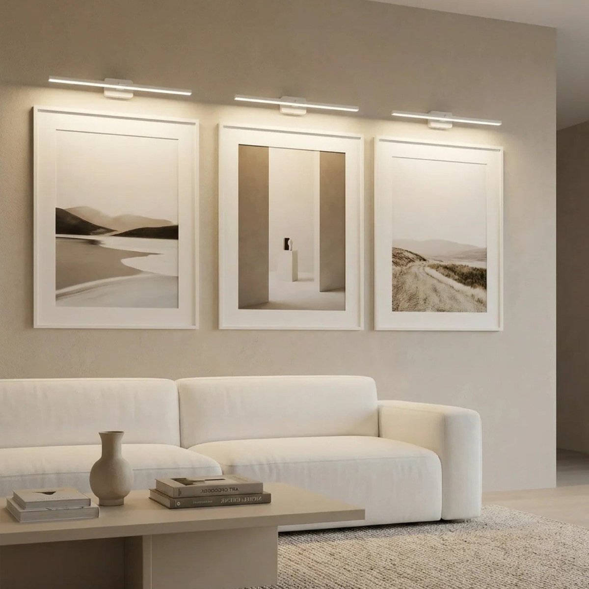 Sculptural LED Wall Picture Light
