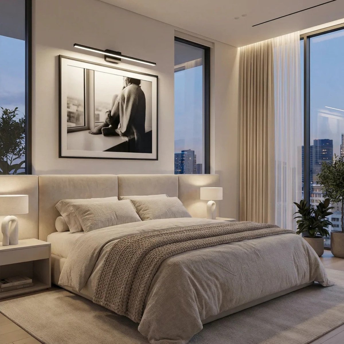 Sculptural LED Wall Picture Light