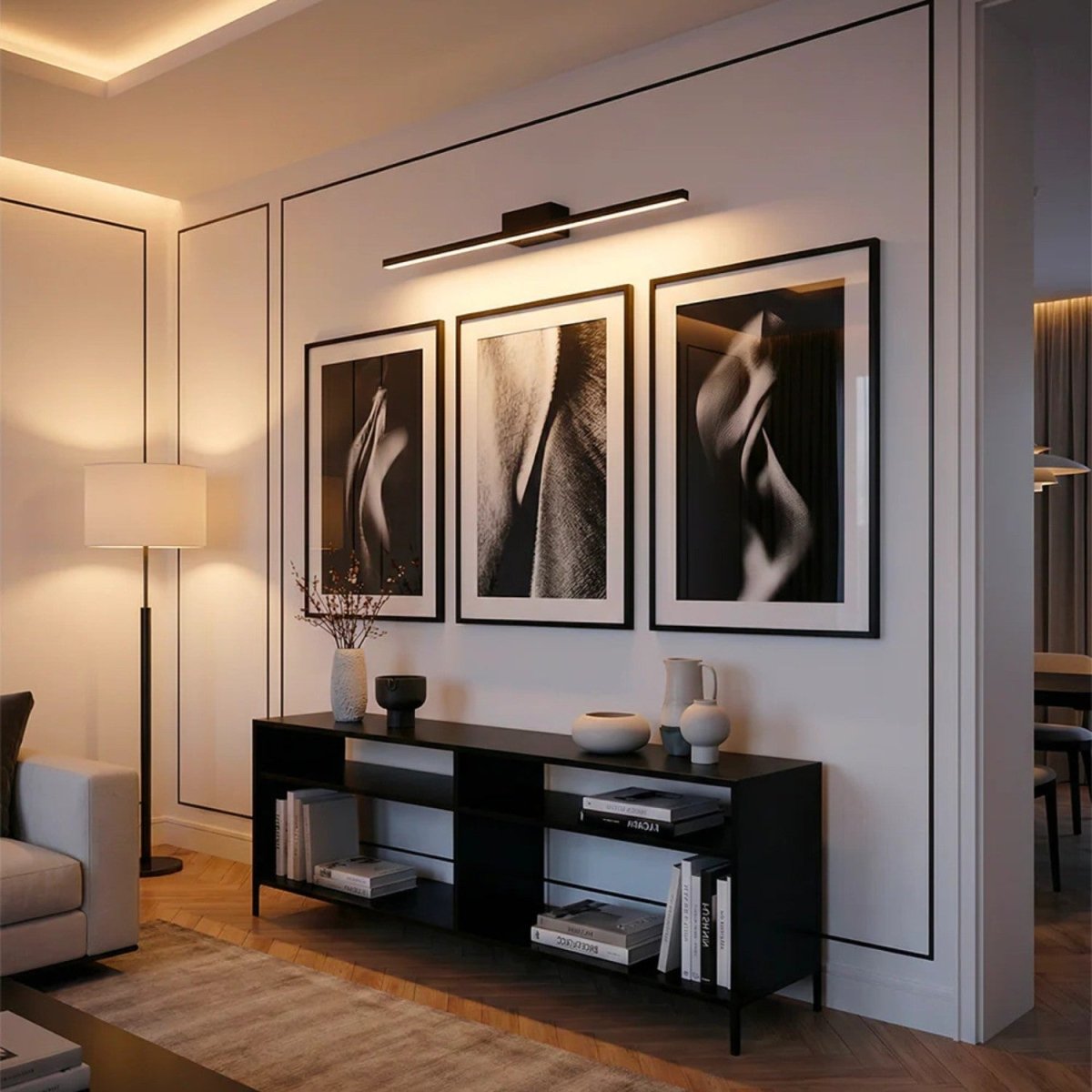 Sculptural LED Wall Picture Light