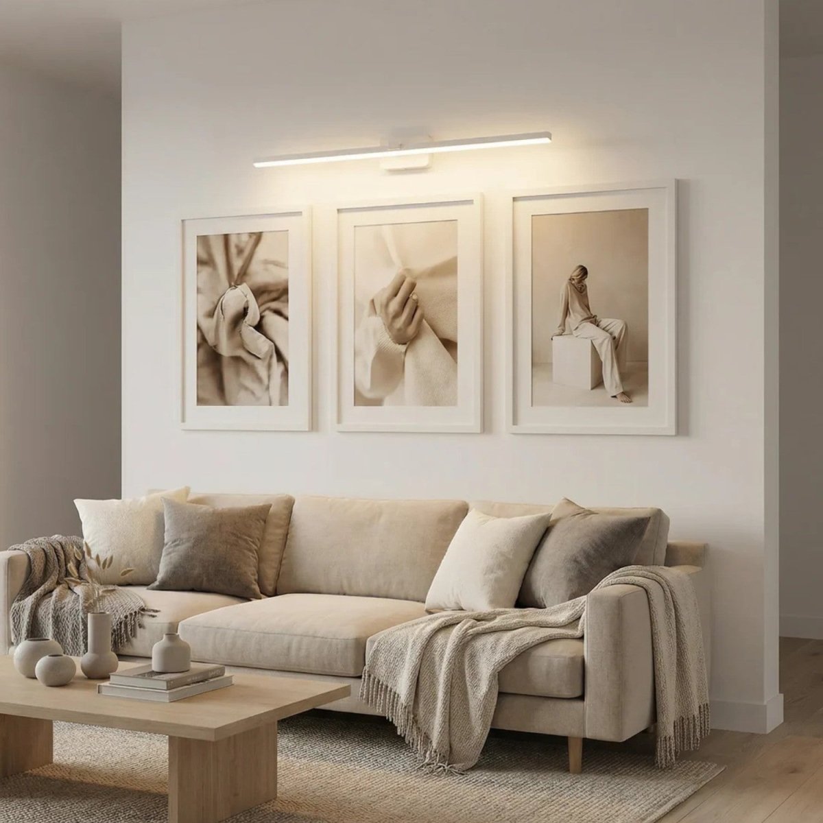 Sculptural LED Wall Picture Light