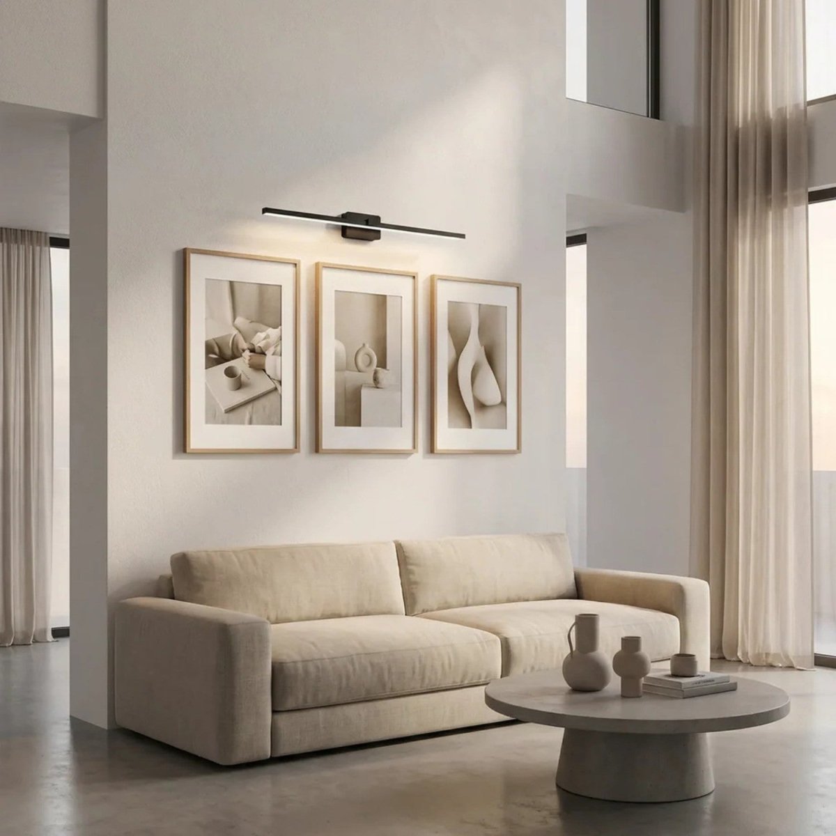 Sculptural LED Wall Picture Light